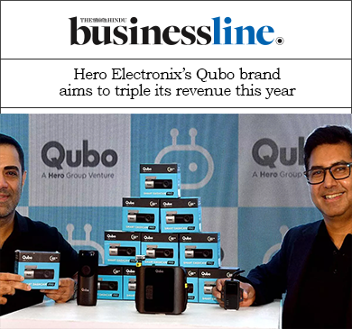 Hero Electronix’s Qubo brand aims to triple its revenue this year